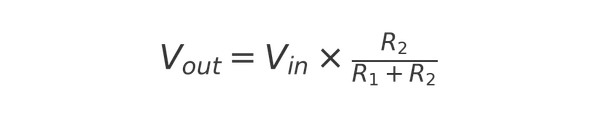 Voltage Divider for Proportional Output