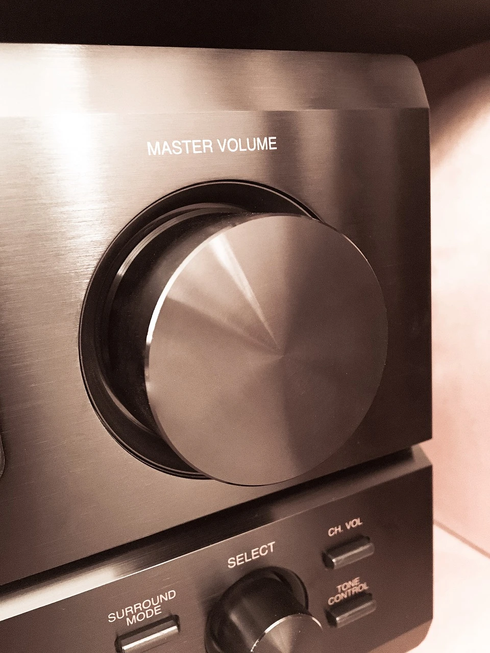 Volume knob